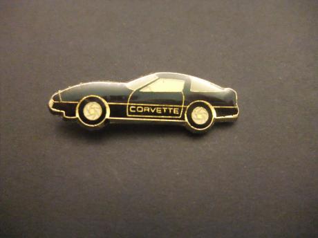 Chevrolet Corvette c3 (V8 , 5300 cc) sportwagen 1967 -1982 zwart